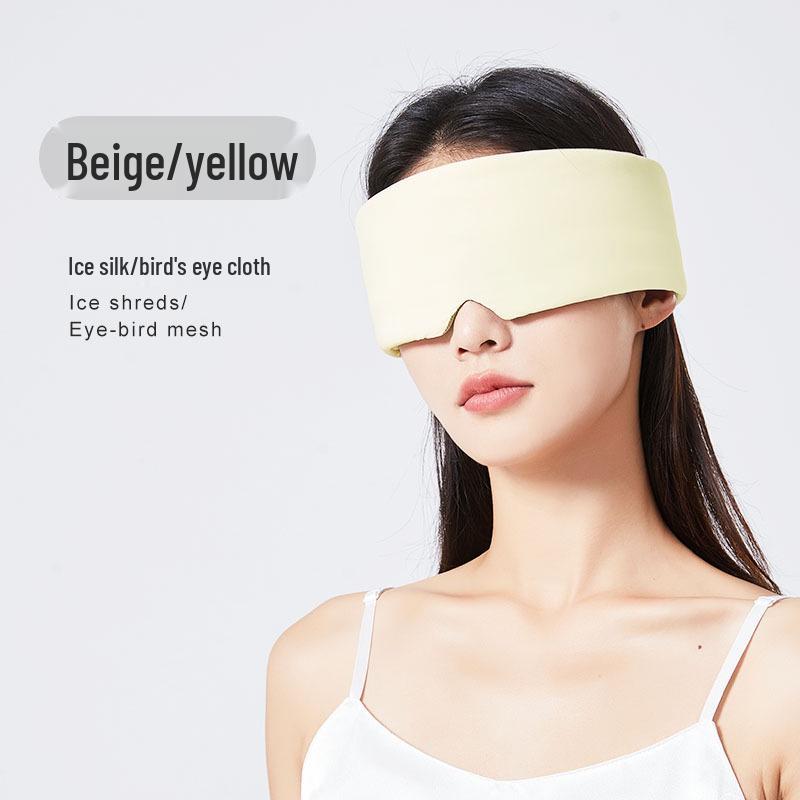 

Теплая и прохладная маска для глаз с двойным ощущением для сна: Светоблокирующий, Полное покрытие, Идеально подходит для офиса, путешествий и сна