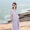 Sancai Plus Size Casual Blouse & Skirt Set