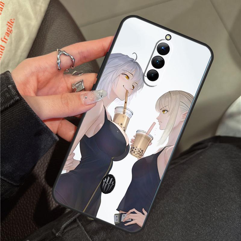 Japanese Style Anime Girl Case For ZTE Nubia RedMagic 11 9 8 10 Pro Plus 8S 9S 10S Pro 5G 5S 6 7 6S 7S Pro 10 Air Cover