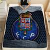 Futebol Clube Do Porto Flannel Blanket, High Quality Comfortable for All Seasons, Home Decor, Warmth and Comfort