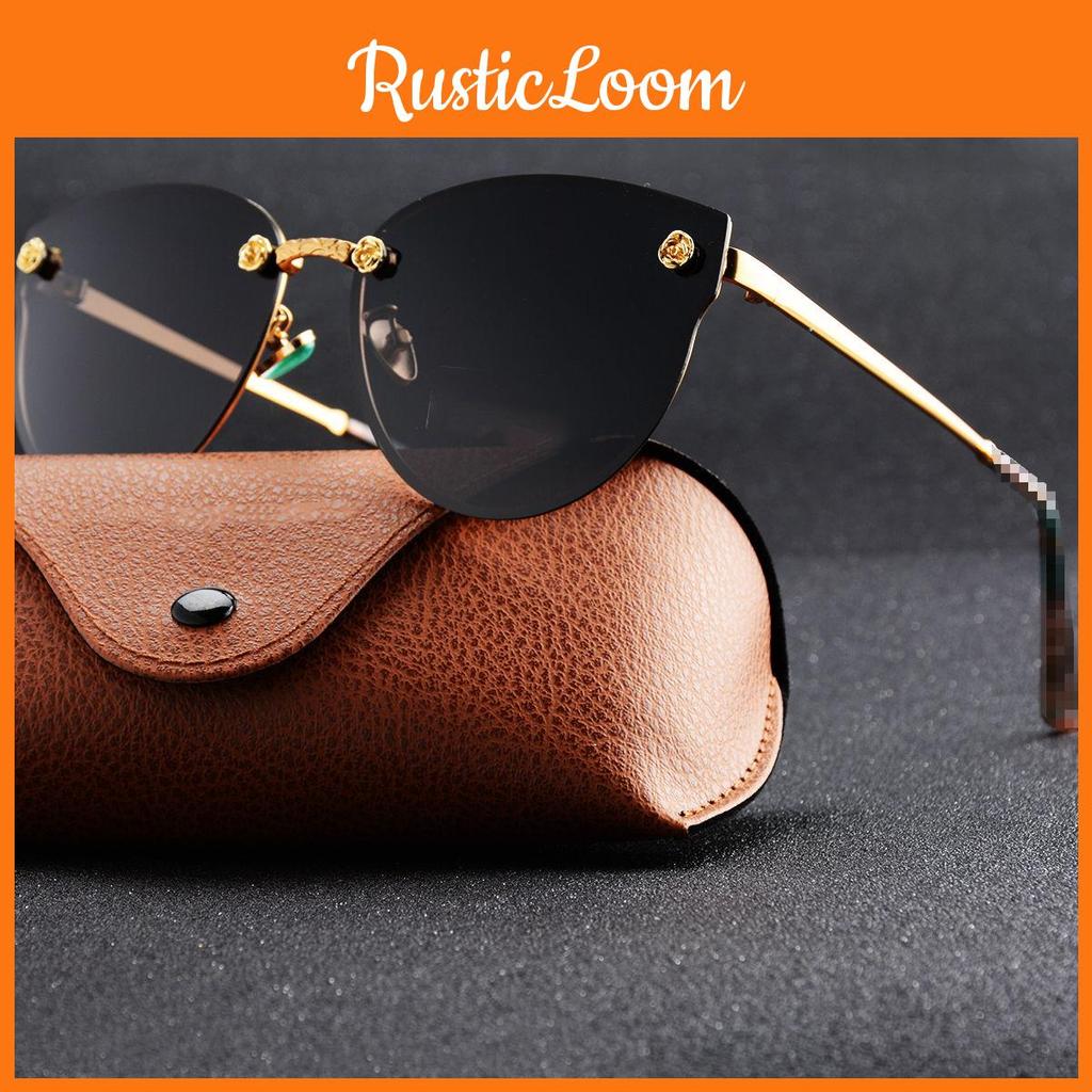 Stylish Steampunk Vintage Cat Eye Polarized Sunglasses For Fashionable Ladies