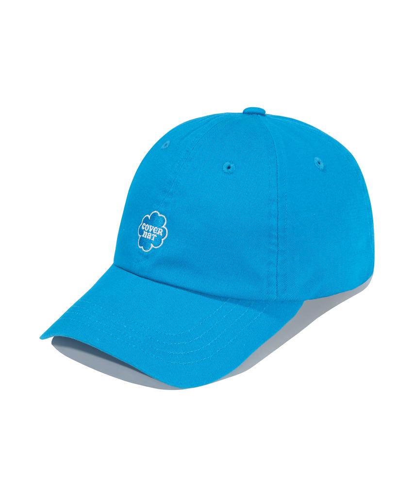 COVERNAT WOMAN Clover Heart Small Logo Ball Cap Blue