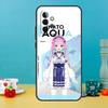 Minato Aqua Hololive Case For Samsung Galaxy A25 A54 A34 A14 A52 A32 A12 A13 A33 A53 A15 A16 A36 A56 A26 A05 A35 A55