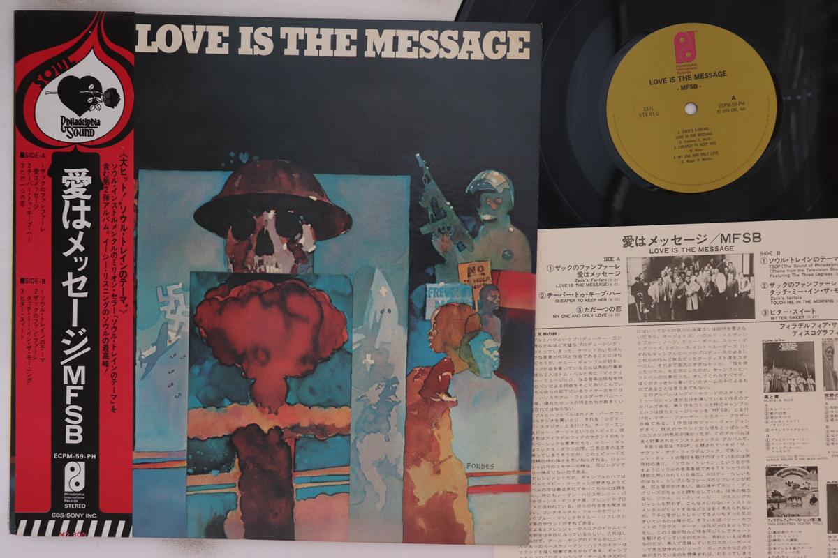 

LP Record - Love Is The Message ECPM59PH PHILADELPHIA IN 1973 Japan Obi Soul/Funk