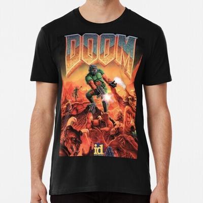 Doom Game Box Cover S To 5XL Made In the USA TShirt Unisex T-Shirt