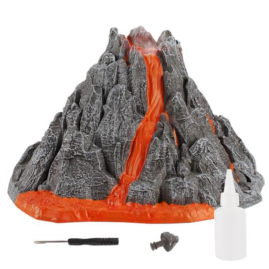 Imitation Volcanic Model Funny Interactive Dinosaur World Sprays Volcanic Model Toy for Children
