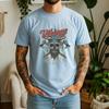 2026 Summer 100 Cotton Vikings Valhalla Graphic Oversized Tee Viking Valhalla Skull Norse Mythology Themed Short Sleeve