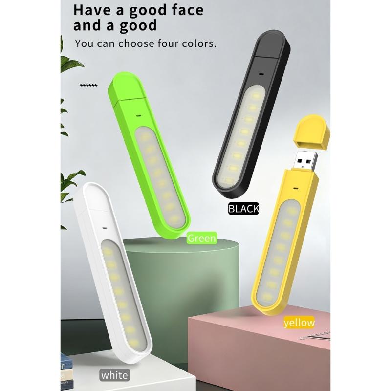 USB Reading Lamp Flexible Mini Light for Laptop Dimmable Reading Light LED Light Notebook Reading Lamp Home Office