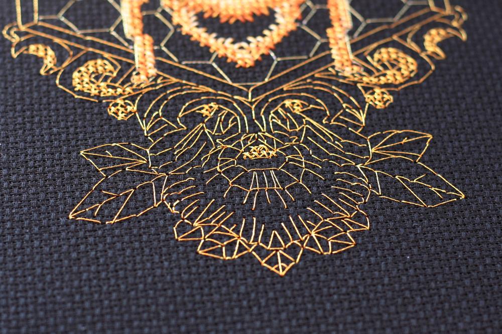 Cross Stitch Kit Abris Art Golden Beetle