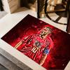Belgian Football Star Floor Mat Design for Outdoor Living Rooms Hallway Balcony Anti-slip Rug Office home decor Gift for Festivals