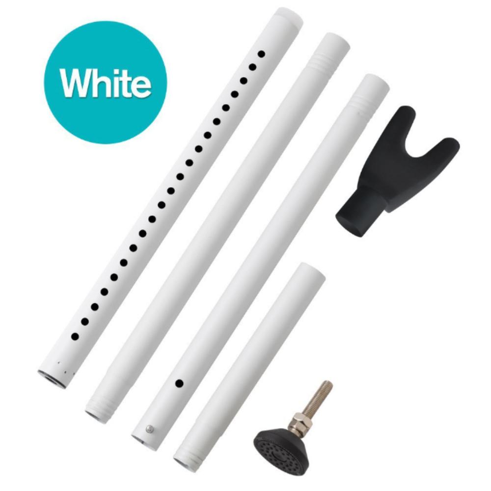 Adjustable Door Security Bar Sliding Doors Anti-Theft Bar Security Door Jammer  Apartment Security белый