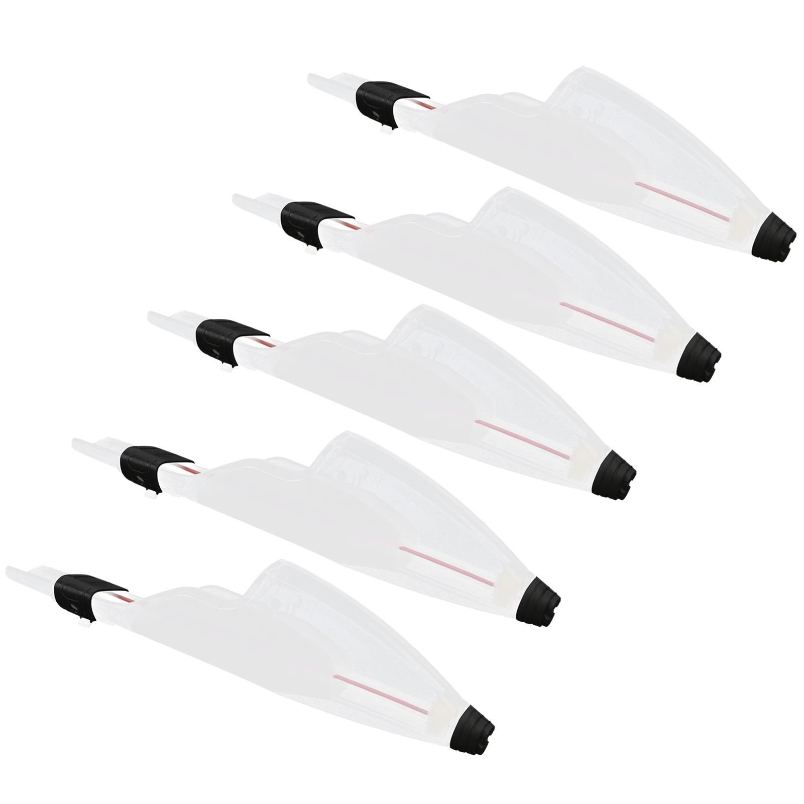 5 Pezzi Tappo Copritip Telescopico per Canne da Pesca Protezione Punta Canna Accessori Pesca in Mare Tipo 1# white