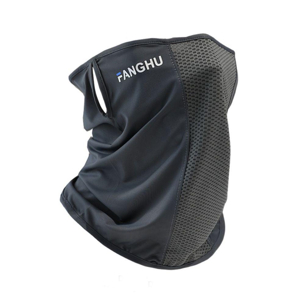 New UV Protection Summer Sunscreen Mask Breathable Thin Ice Silk Mask Traceless Neck Wrap Cover