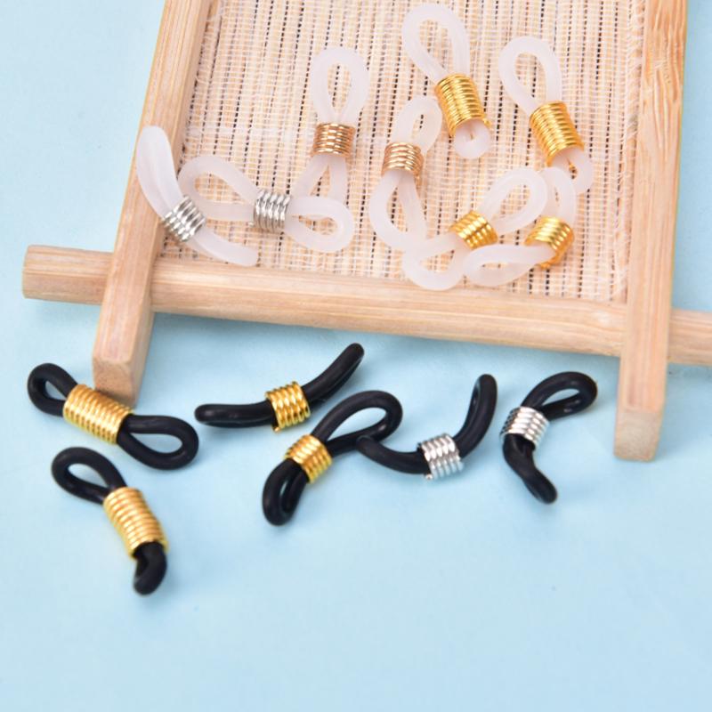 20Pcs Eye Glasses/Spectacle Chain Strap Holder Rubber Loop End Findings Diy