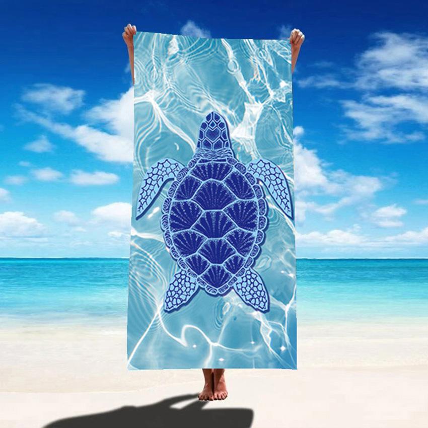 Sand-Free Beach Towel, Microfiber Beach Towel, Quick Dry Travel Towel 180*81cm&Standard