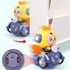 Plastic Bee Face Changing Doll Sound and Light Changing Face Bee Cartoon Car  Boy Children