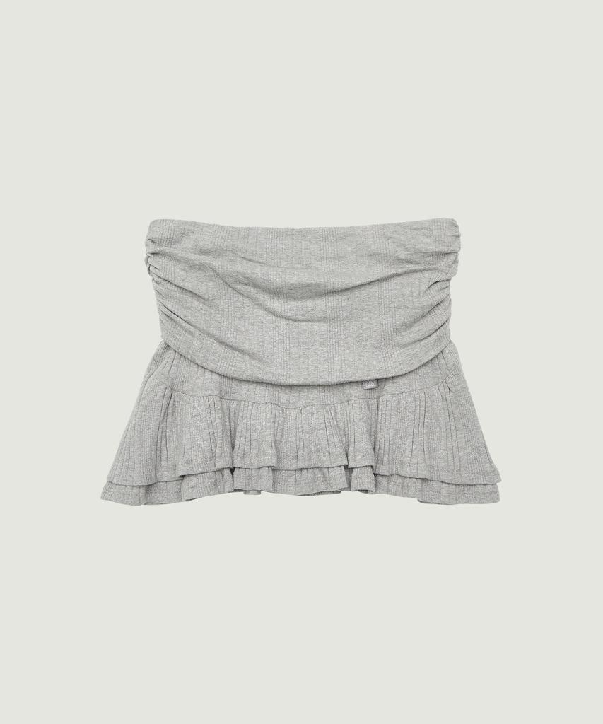 Grove Audrey Skirt (Melange Gray)