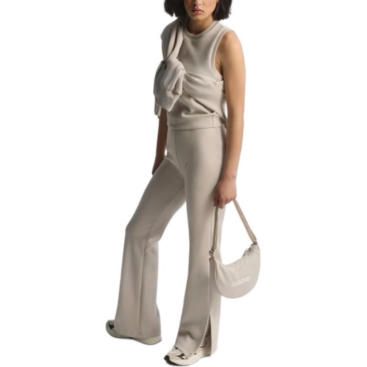 Adidas Free Shipping With AdiClub Soft Lux Flared Pants JV9880