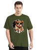 Funny Bears Print T-shirt Clothes Trendy Cozy Sweatshirt Casual Tshirt Cotton Clothing Oversized Tees Tops Unisex
