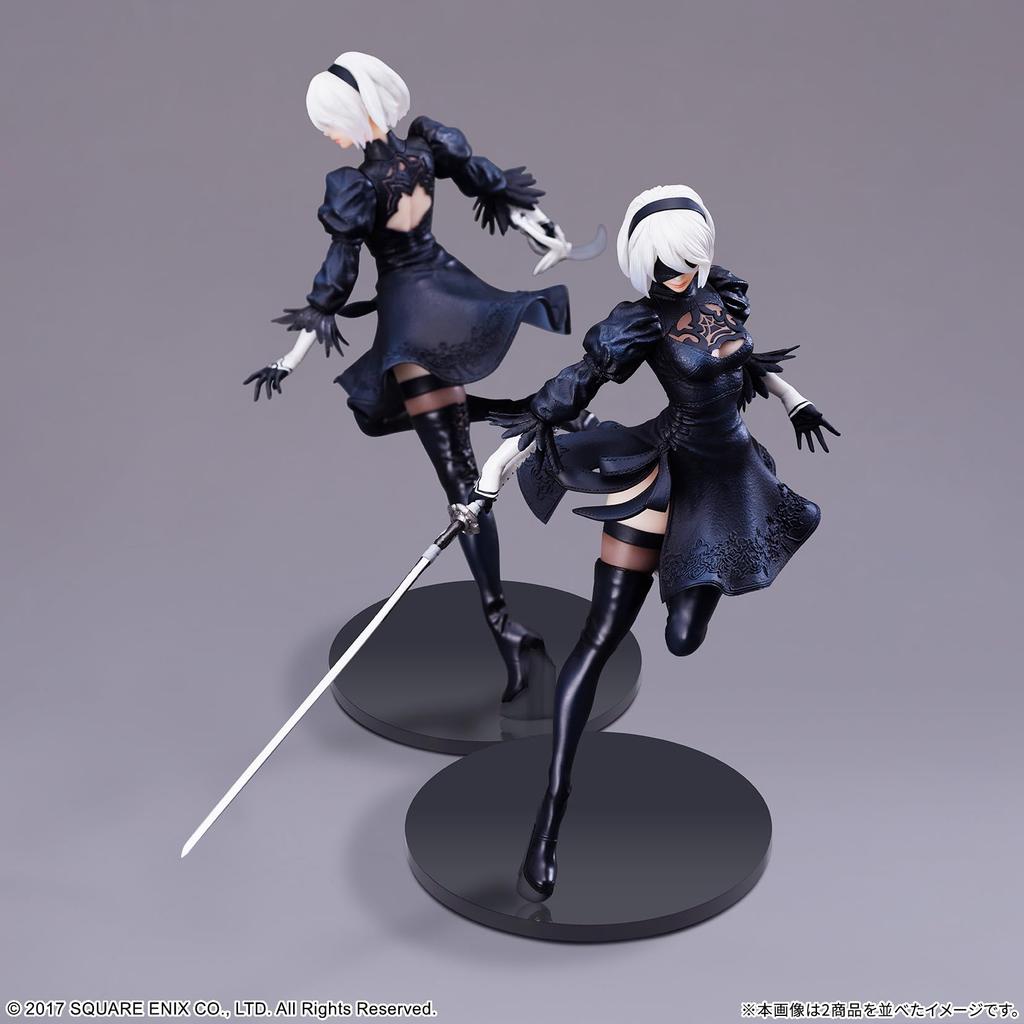 NieR Automata FORM-ISM 2B YoRHa No.2 Type B Figure, Anime Game Character Collectible Display Figure