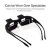 Lazy Eyeglasses Lazy Reading Glasses Prismatic Periscope Horizontal Glasses Lying Down Bed for Fishing Reading Watching HD Readers Glasses