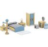 Viga Toys Dollhouse Furniture Wooden Furniture Bedroom