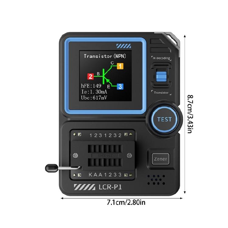 Advanced Transistors Tester Portability Instrument For Precise Electrical Component Measurement And Analysis Tool