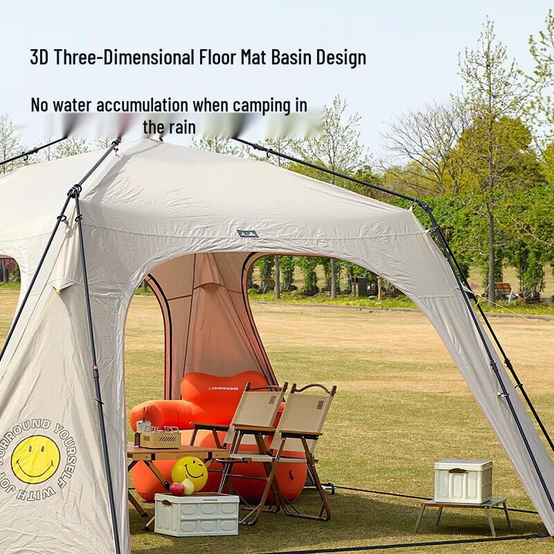 CHUSAN SMILEY T-091 Quick-Open Octagonal Tent 1