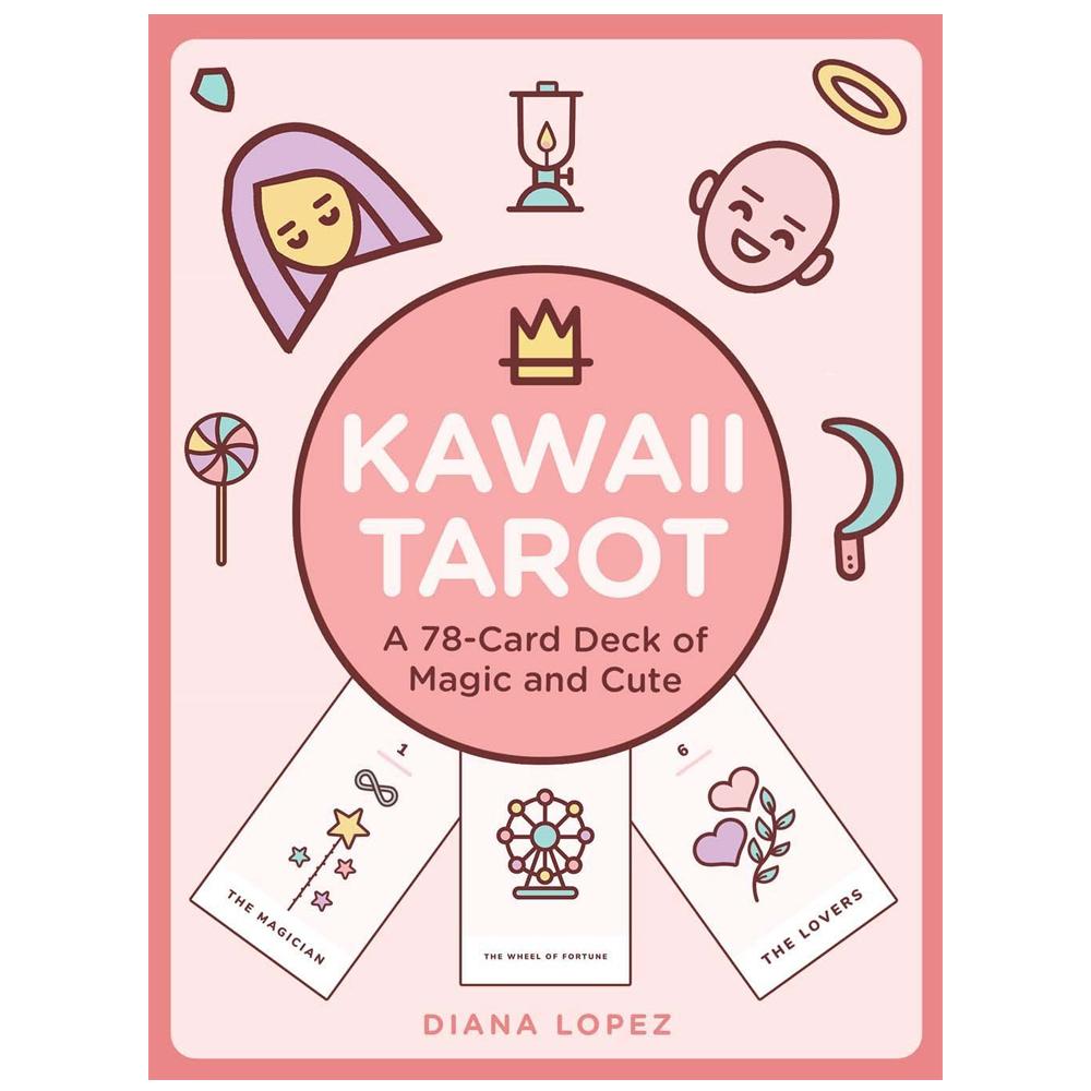 Kawaii Tarot: Balíček kouzel a roztomilých 78 karet (Moderní tarotová knihovna)