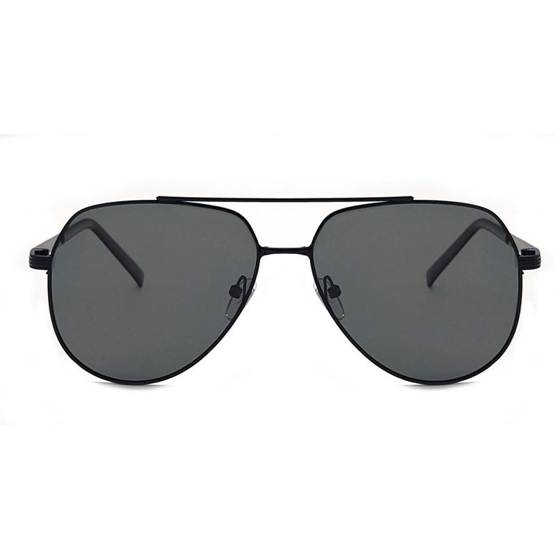 Metal Frame Polarized Sunglasses for Men Fashion Pilot Fishing Driving Glasses Outdoor Uv400 Anti Glare Eyeglasses