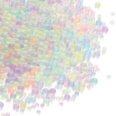 Perline Spaziatrici Seme in Vetro Non Poroso Satinato da 2-3,5 mm per Cucito Decorazioni Abbigliamento Fai da Te