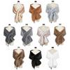 Faux Fur Faux Fur Scarf Widened Pashmina Wraps Fashion Luxury Shawls  Daily