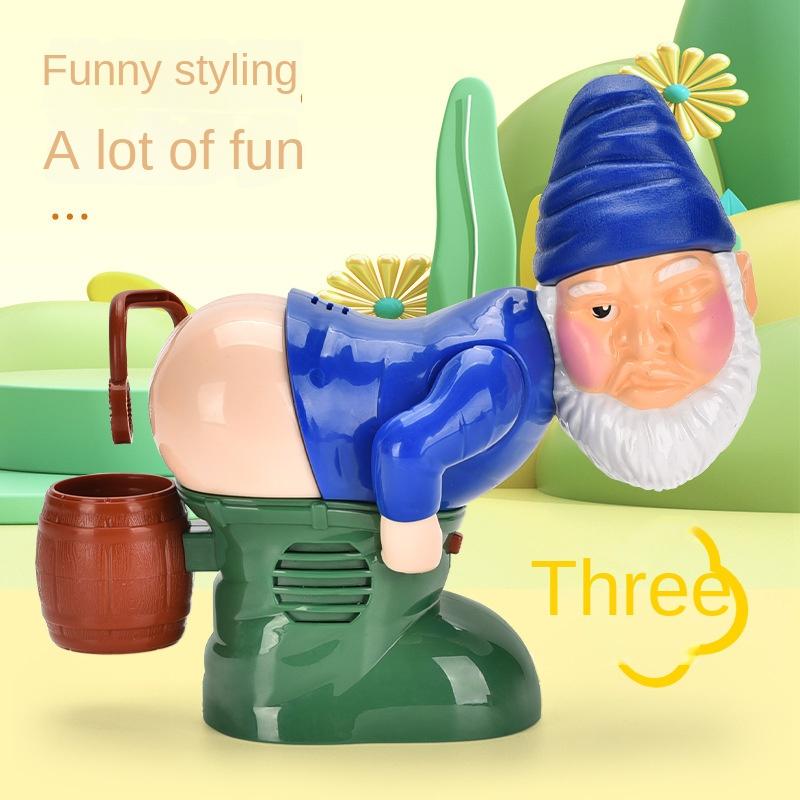 New Christmas Funny Bubble Toy Santa Claus Bubble Machine Electric Santa Butt Bubble Blower With Music Lights Xmas Kids