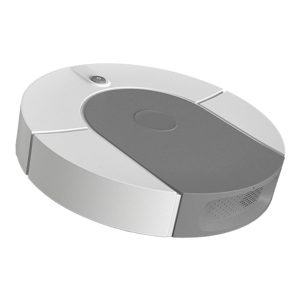 Roboter-Staubsauger, starke Saugkraft, automatisch, per USB wiederaufladbar, Kehrroboter für Keramikfliesen, Hartböden, Grau