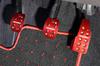 MONSTER SPORT Sport Driving Pedal Cover for Swift Sport [ZC33] MT Car Red Anodized 849521-7650M