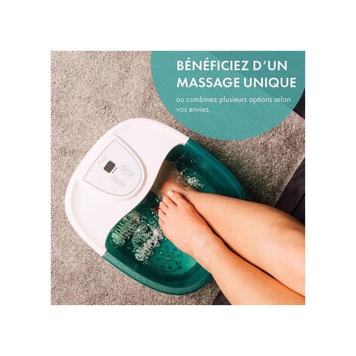 Balnéothérapie zen thalasso pieds nile blanc-vert
