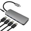 Adattatore Hub Qoltec USB-C 3.1 5 in 1 | 4x USB 3.0 | DC