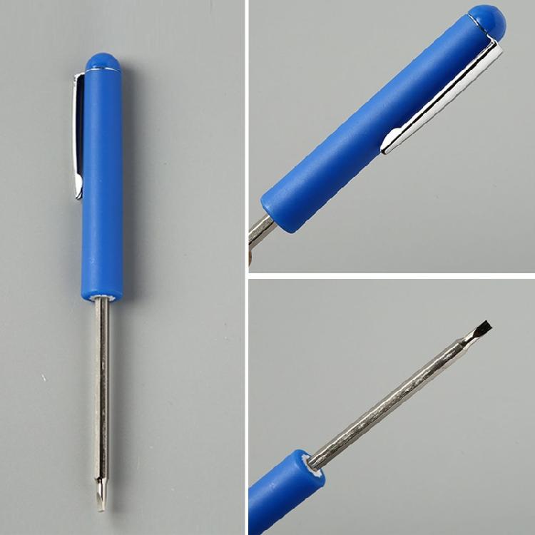 Crossing Flathead  Screwdriver Tool Steel Magnetic Screwdriver for Electricia