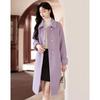 Women's Elegant Mid-Length Wool Coat