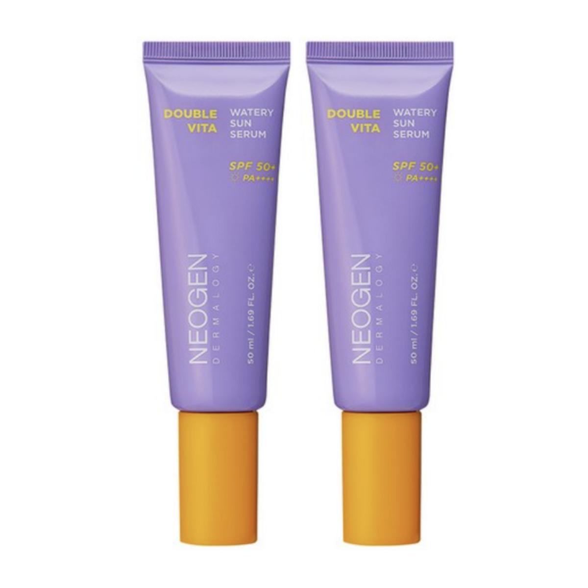 

[NEOGEN] Dermalogy Подвійна Вітамінова Водяна Сонцезахисна Сироватка SPF50+ 50мл 50ml X 2PCS