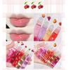 Bola colorida para labios, miel, transparente, incolora, bola de cristal, esmalte labial, hidratante e hidratante para mujeres