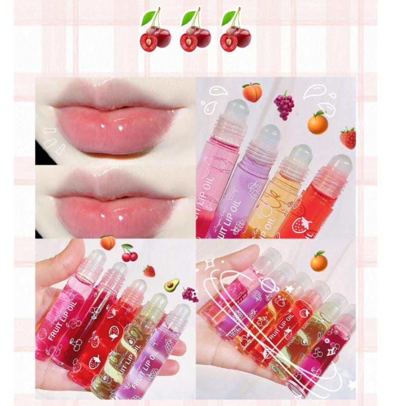 Bola colorida para labios, miel, transparente, incolora, bola de cristal, esmalte labial, hidratante e hidratante para mujeres