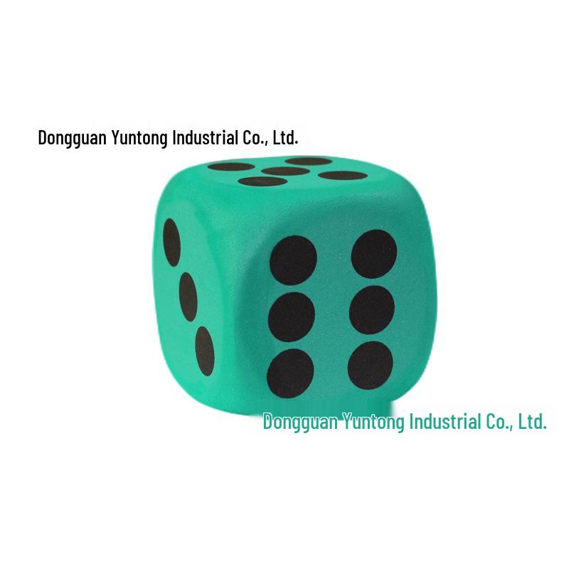 EVA Colorful Six-Sided DIY Foam Dice with Rounded Corners