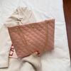 Korean Version of Women's One Shoulder Crossbody Bag Large Capacity Shopping Bag Tote Bag
