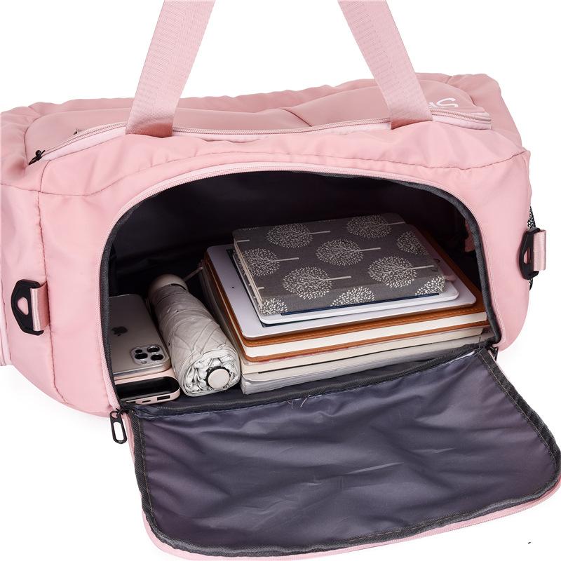Travel Bag Yoga Fitness Training Bag Shoulder Short Business Trip Boarding Bag Outdoor Sports Birth Waiting Bag