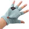 Double-Sided Heating Gloves Washable Rechargable Mittens Warm Full Half Finger Warmer Electric Thermal Gloves for Outdoor Hiking
