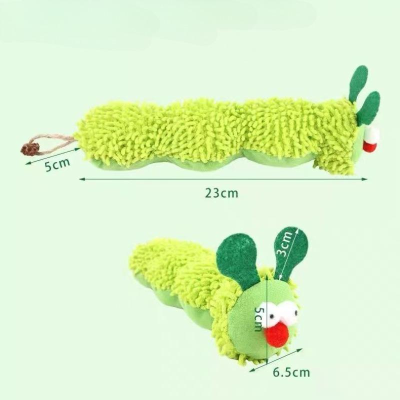 Funny Interactive Plush Cat Toy Cat Chew Toys Catnip Molar Toy Kitten Teaser Toy Teeth Cleaning Mouth Kitten Toy Pet Accessories