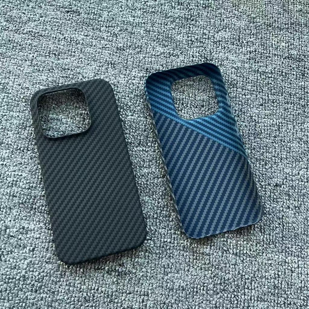 Per Xiaomi 17 Custodia Nuova Opaca Rigida in PC Moda Texture Fibra di Carbonio Antiscivolo Protezione Cover Posteriore Telefono Per Xiaomi 17 Guscio Paraurti