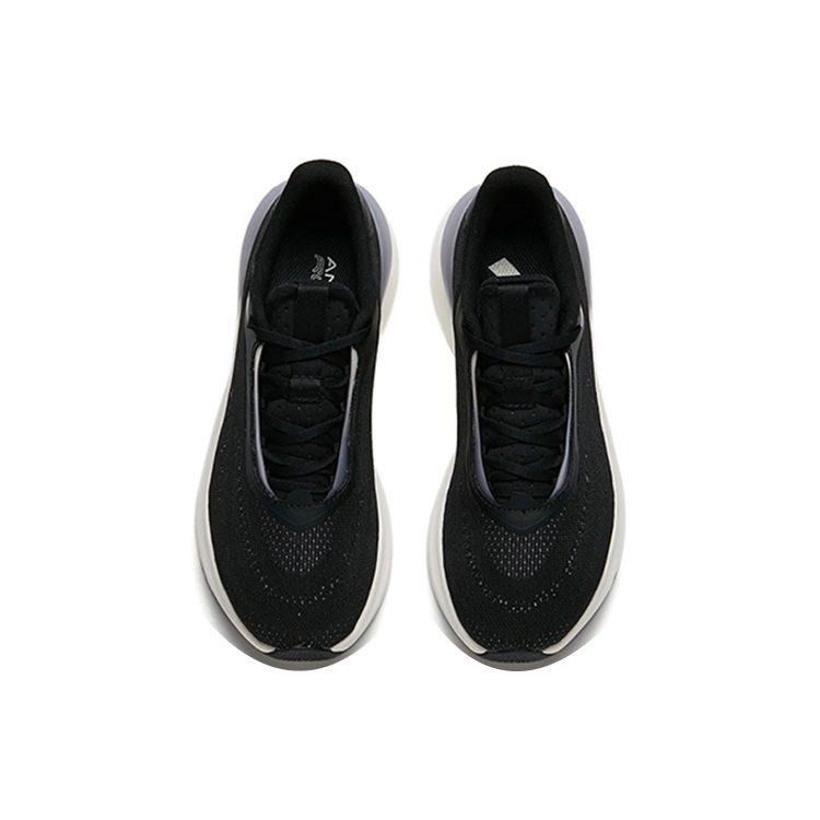 Anta Lightweight Cushioning Low top Running Shoes Women's Black Gray 122215556-1