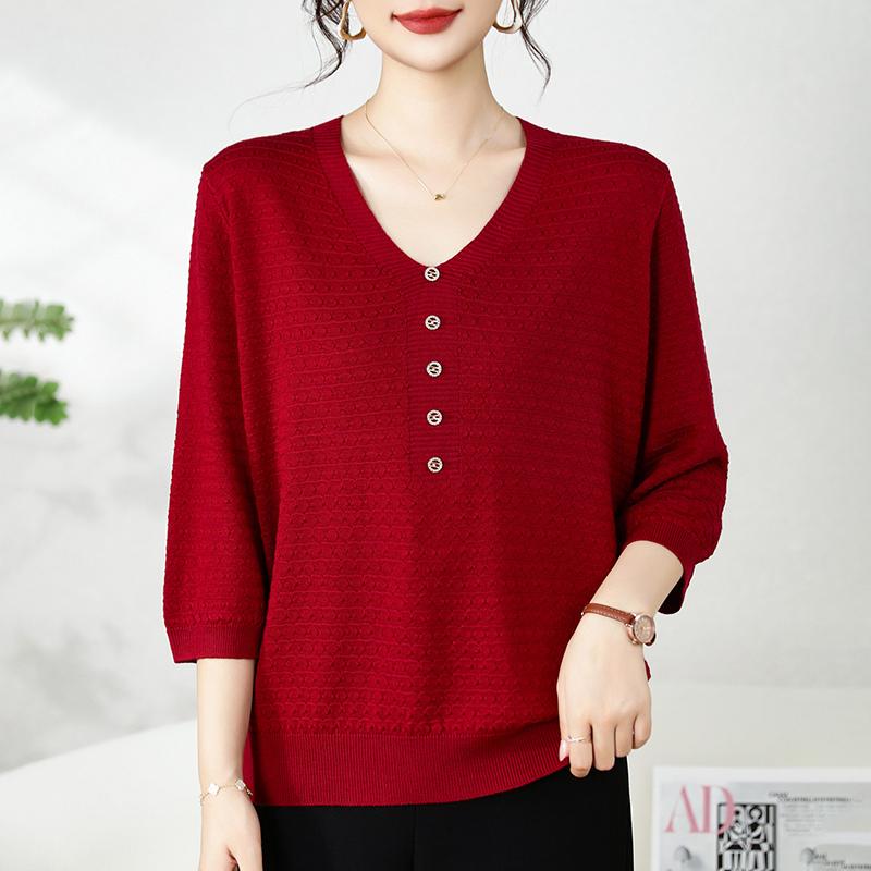 Qinghe Cashmere Women's 30% Cashmere Sweater - Soft & Warm Wool Blend Pullover